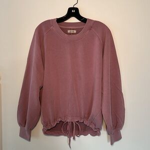 Madewell Sweatshirt Pink/Purple Size Medium